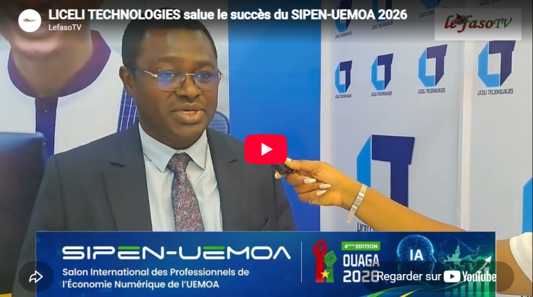 LICELI Technologies au SIPEN-UEMOA 2026 : le mot du Directeur Général
